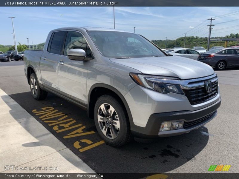 Lunar Silver Metallic / Black 2019 Honda Ridgeline RTL-E AWD