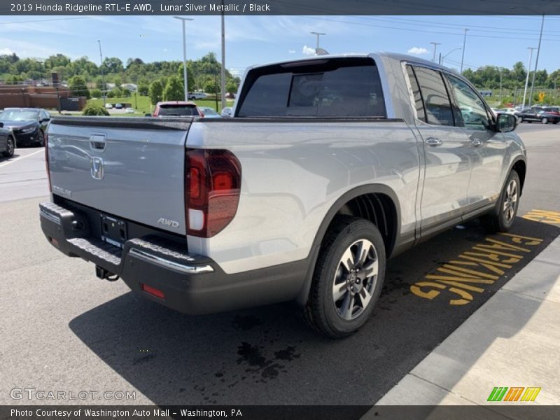 Lunar Silver Metallic / Black 2019 Honda Ridgeline RTL-E AWD