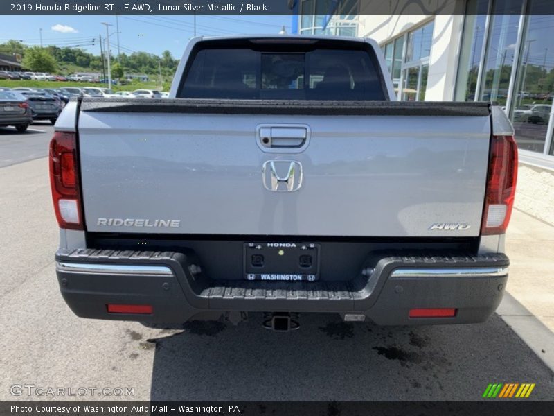 Lunar Silver Metallic / Black 2019 Honda Ridgeline RTL-E AWD