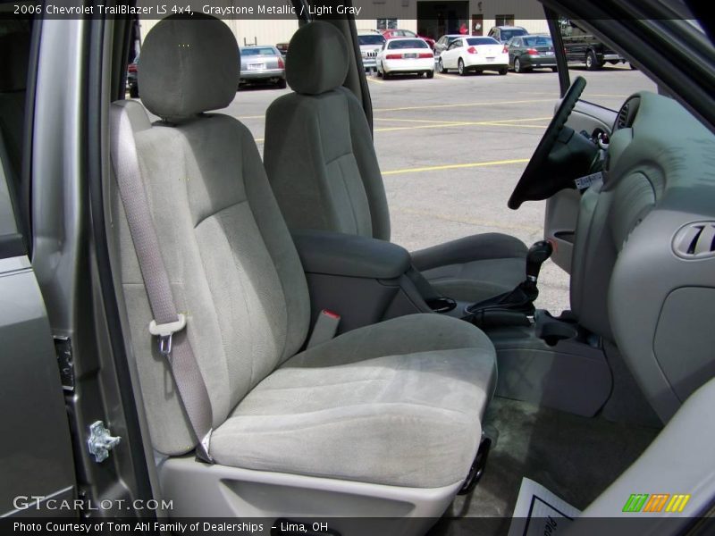 Graystone Metallic / Light Gray 2006 Chevrolet TrailBlazer LS 4x4