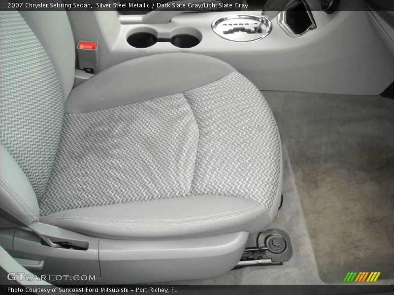 Silver Steel Metallic / Dark Slate Gray/Light Slate Gray 2007 Chrysler Sebring Sedan