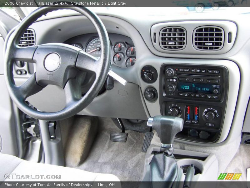 Graystone Metallic / Light Gray 2006 Chevrolet TrailBlazer LS 4x4