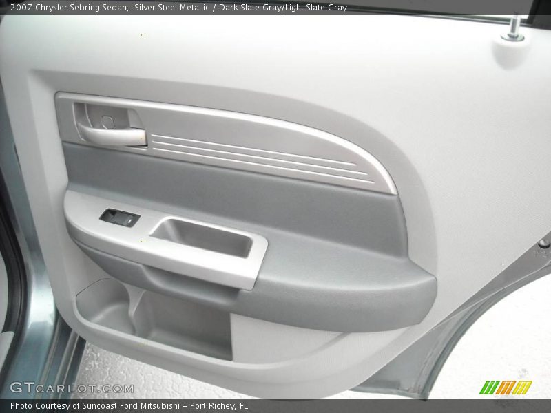 Silver Steel Metallic / Dark Slate Gray/Light Slate Gray 2007 Chrysler Sebring Sedan