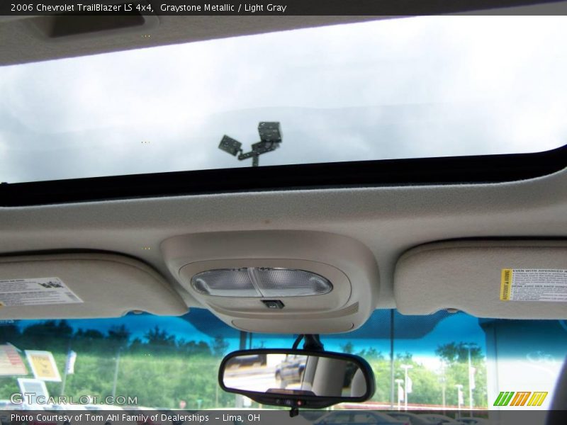 Graystone Metallic / Light Gray 2006 Chevrolet TrailBlazer LS 4x4