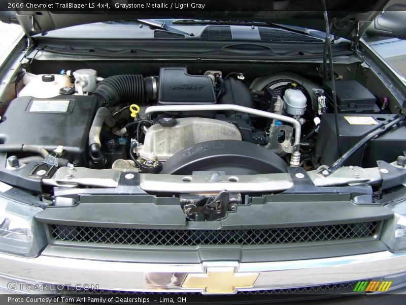 Graystone Metallic / Light Gray 2006 Chevrolet TrailBlazer LS 4x4