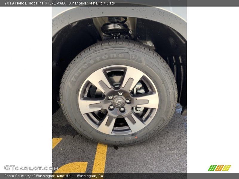 Lunar Silver Metallic / Black 2019 Honda Ridgeline RTL-E AWD