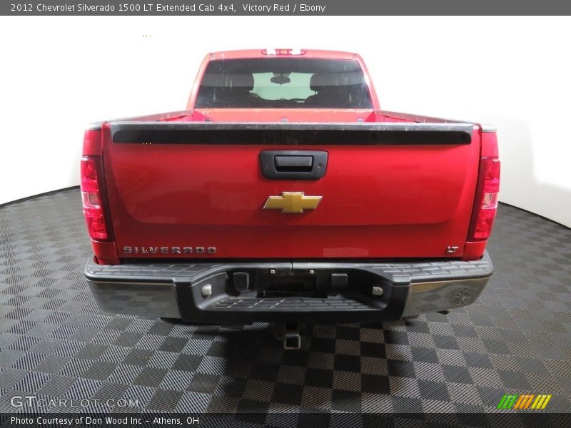 Victory Red / Ebony 2012 Chevrolet Silverado 1500 LT Extended Cab 4x4