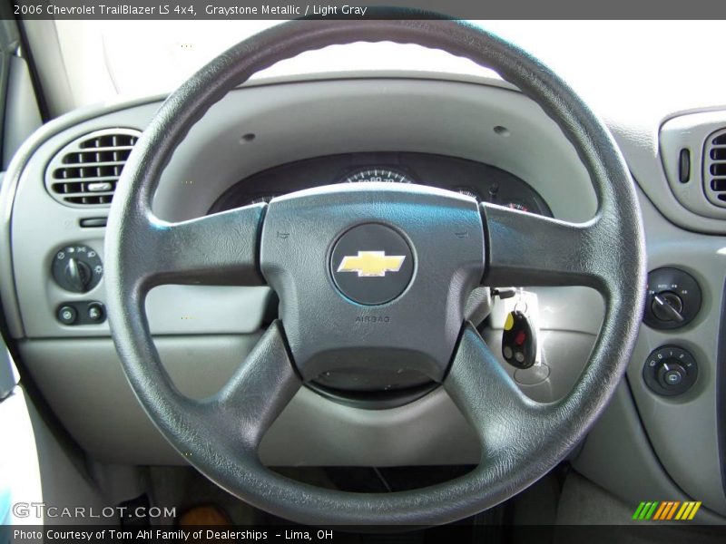 Graystone Metallic / Light Gray 2006 Chevrolet TrailBlazer LS 4x4