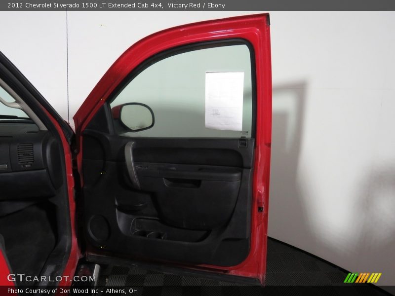Victory Red / Ebony 2012 Chevrolet Silverado 1500 LT Extended Cab 4x4