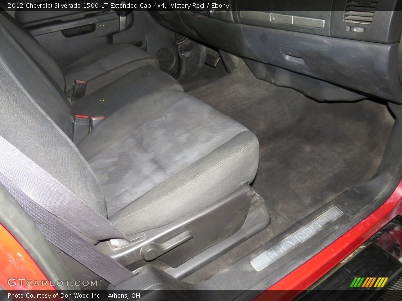 Victory Red / Ebony 2012 Chevrolet Silverado 1500 LT Extended Cab 4x4