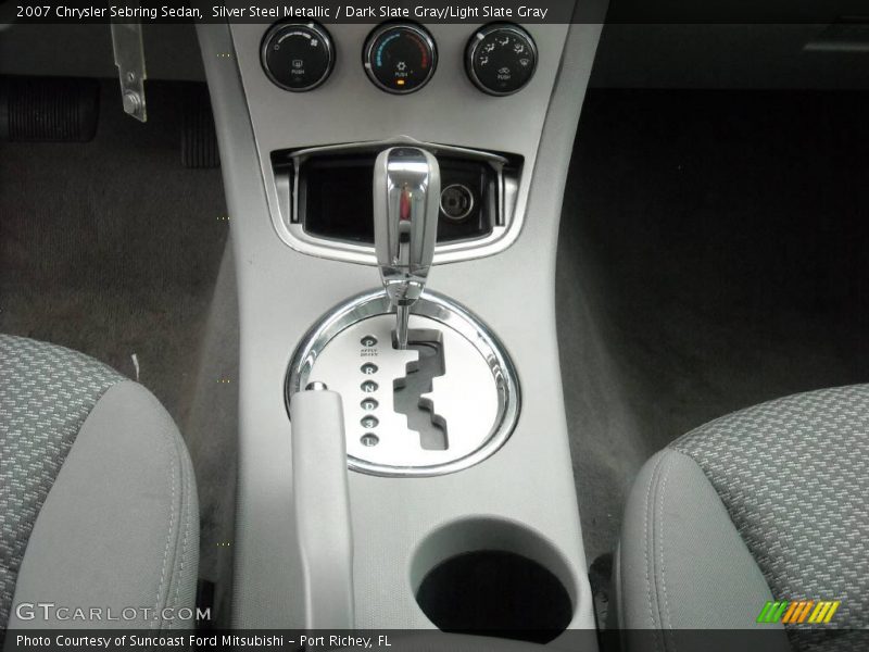 Silver Steel Metallic / Dark Slate Gray/Light Slate Gray 2007 Chrysler Sebring Sedan