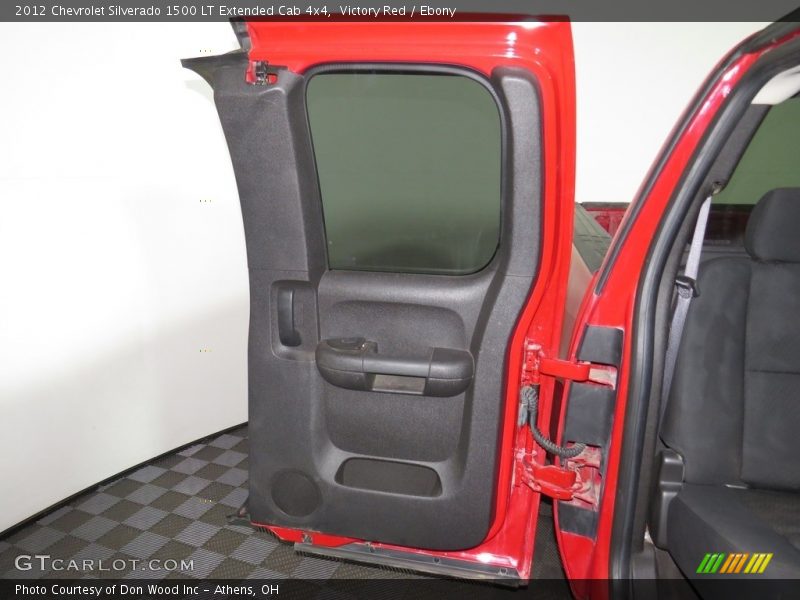 Victory Red / Ebony 2012 Chevrolet Silverado 1500 LT Extended Cab 4x4