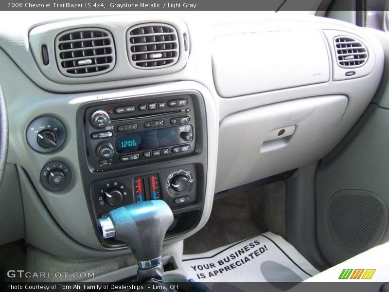 Graystone Metallic / Light Gray 2006 Chevrolet TrailBlazer LS 4x4