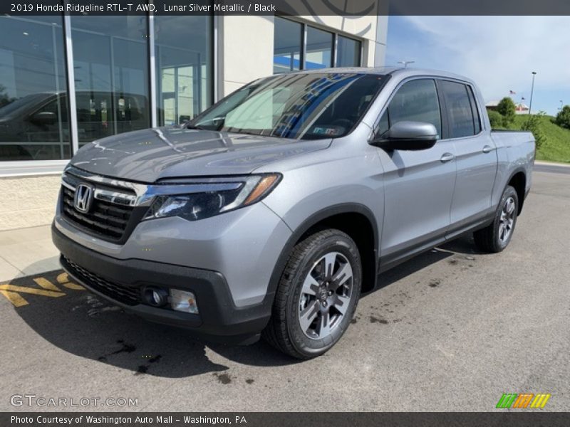 Lunar Silver Metallic / Black 2019 Honda Ridgeline RTL-T AWD