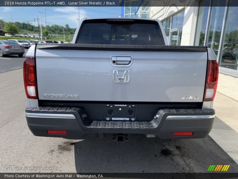 Lunar Silver Metallic / Black 2019 Honda Ridgeline RTL-T AWD