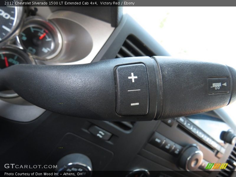 Victory Red / Ebony 2012 Chevrolet Silverado 1500 LT Extended Cab 4x4
