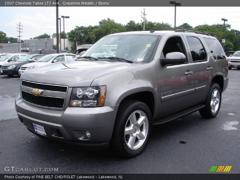 Graystone Metallic / Ebony 2007 Chevrolet Tahoe LTZ 4x4