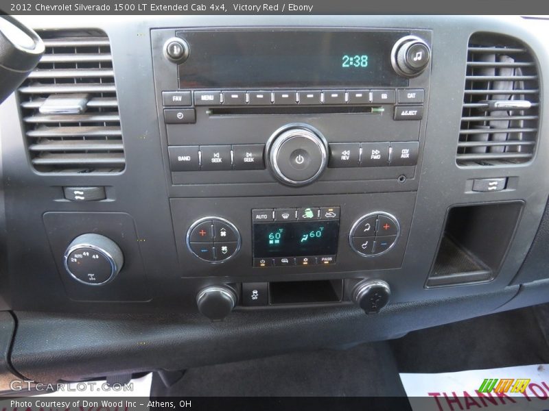 Victory Red / Ebony 2012 Chevrolet Silverado 1500 LT Extended Cab 4x4