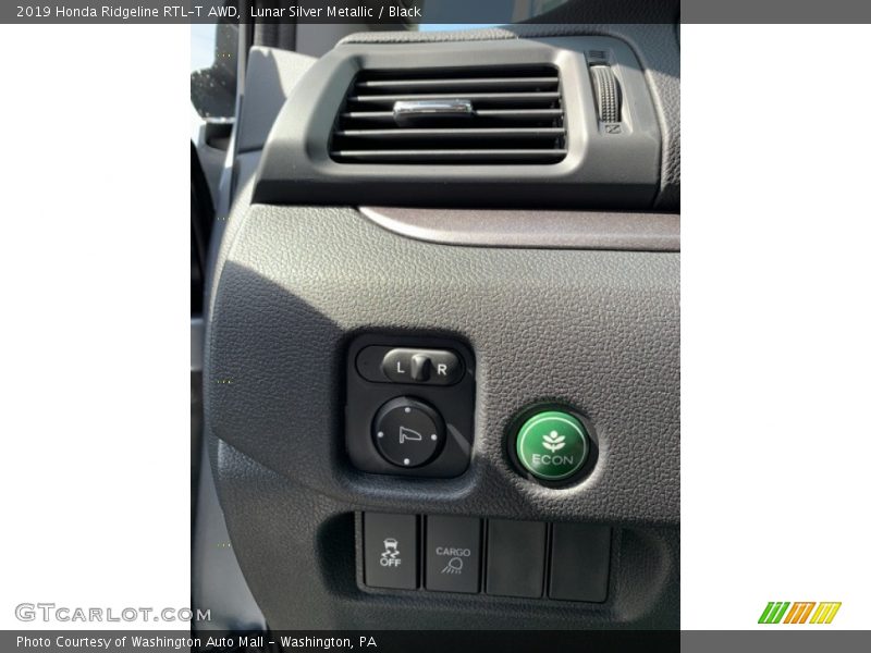 Lunar Silver Metallic / Black 2019 Honda Ridgeline RTL-T AWD