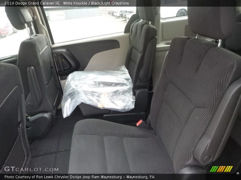 White Knuckle / Black/Light Graystone 2019 Dodge Grand Caravan SE