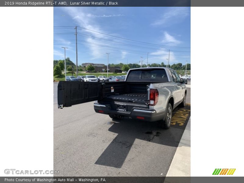 Lunar Silver Metallic / Black 2019 Honda Ridgeline RTL-T AWD