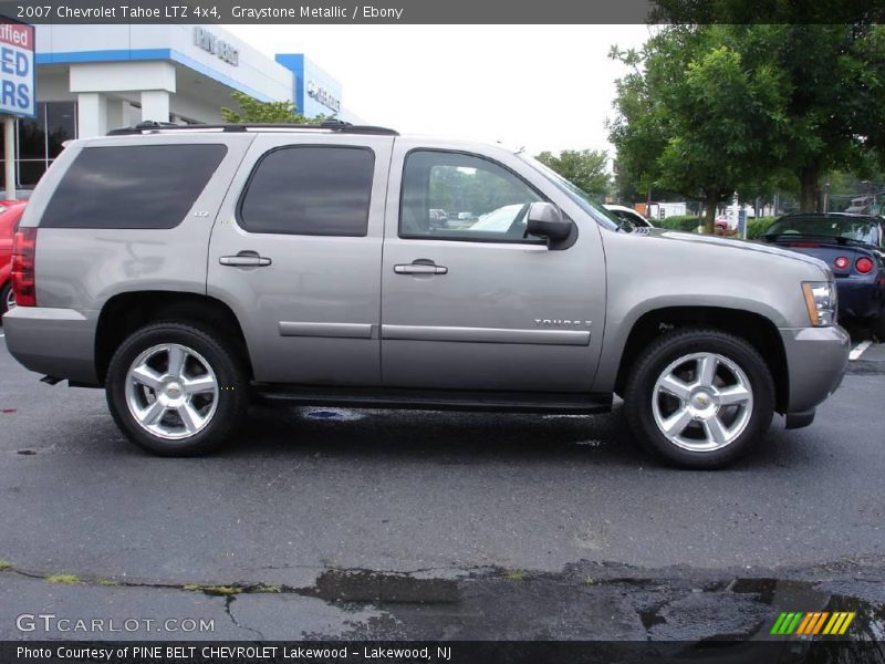 Graystone Metallic / Ebony 2007 Chevrolet Tahoe LTZ 4x4