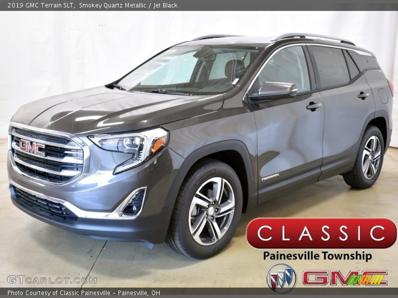 Smokey Quartz Metallic / Jet Black 2019 GMC Terrain SLT