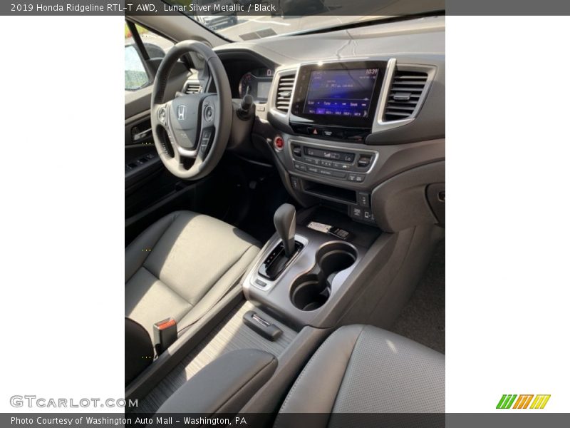 Lunar Silver Metallic / Black 2019 Honda Ridgeline RTL-T AWD