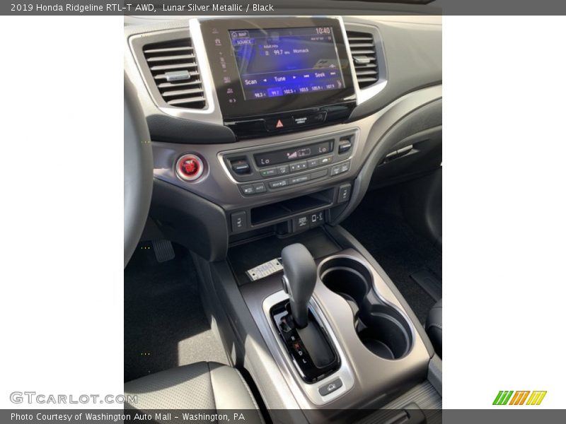 Lunar Silver Metallic / Black 2019 Honda Ridgeline RTL-T AWD