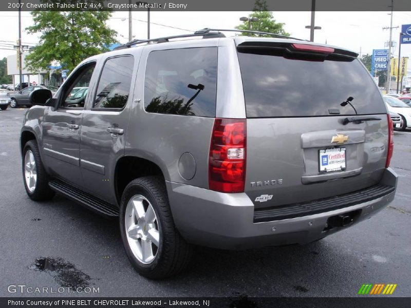 Graystone Metallic / Ebony 2007 Chevrolet Tahoe LTZ 4x4