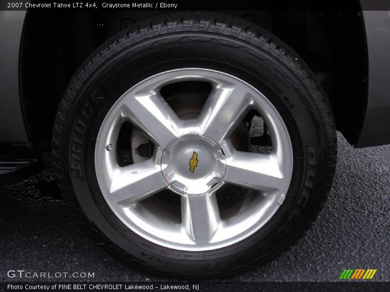 Graystone Metallic / Ebony 2007 Chevrolet Tahoe LTZ 4x4