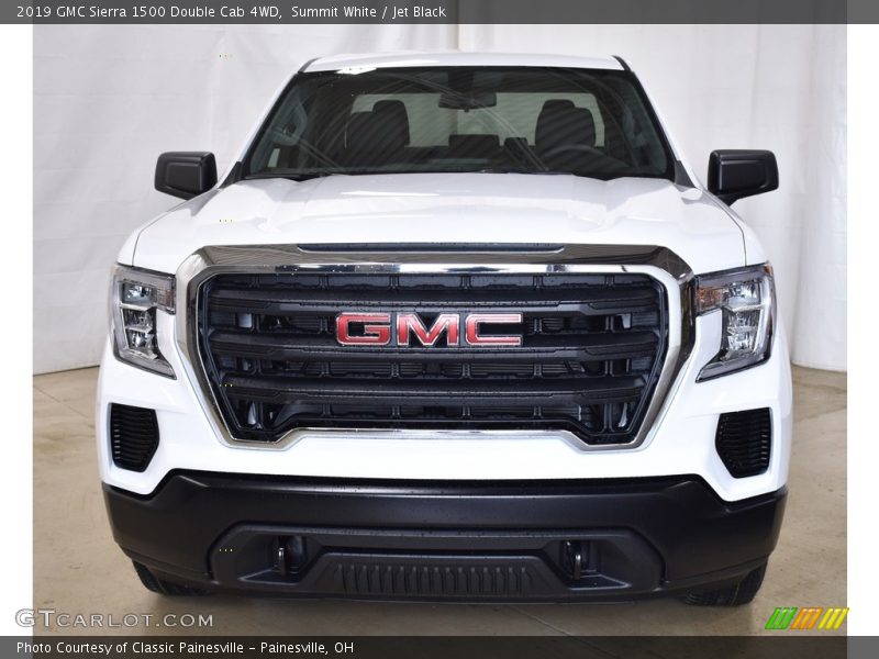 Summit White / Jet Black 2019 GMC Sierra 1500 Double Cab 4WD