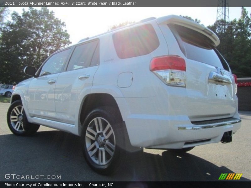 Blizzard White Pearl / Black Leather 2011 Toyota 4Runner Limited 4x4