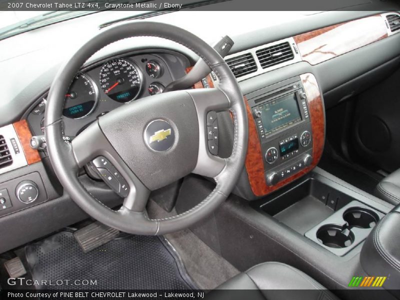 Graystone Metallic / Ebony 2007 Chevrolet Tahoe LTZ 4x4