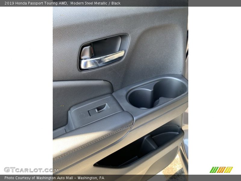 Modern Steel Metallic / Black 2019 Honda Passport Touring AWD