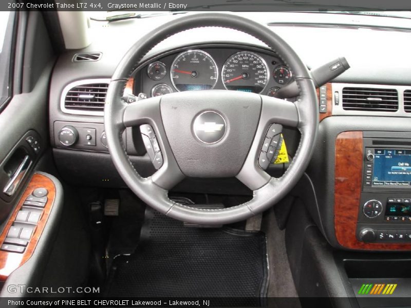 Graystone Metallic / Ebony 2007 Chevrolet Tahoe LTZ 4x4