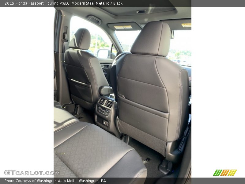 Modern Steel Metallic / Black 2019 Honda Passport Touring AWD