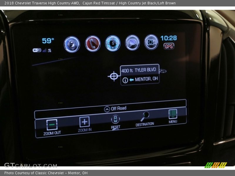 Cajun Red Tintcoat / High Country Jet Black/Loft Brown 2018 Chevrolet Traverse High Country AWD