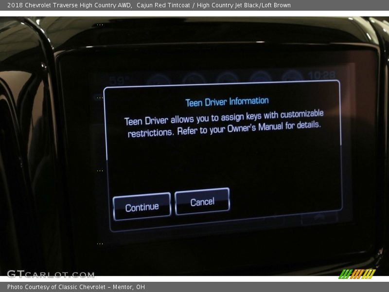 Cajun Red Tintcoat / High Country Jet Black/Loft Brown 2018 Chevrolet Traverse High Country AWD