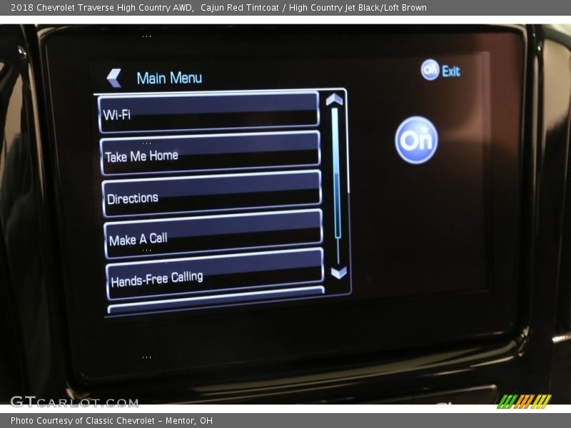 Cajun Red Tintcoat / High Country Jet Black/Loft Brown 2018 Chevrolet Traverse High Country AWD