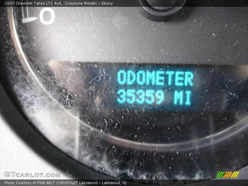 Graystone Metallic / Ebony 2007 Chevrolet Tahoe LTZ 4x4