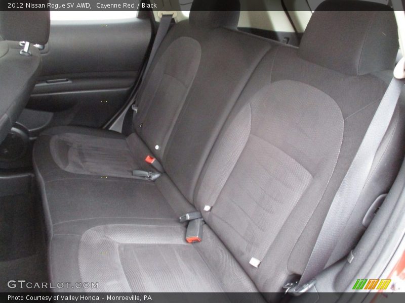 Cayenne Red / Black 2012 Nissan Rogue SV AWD
