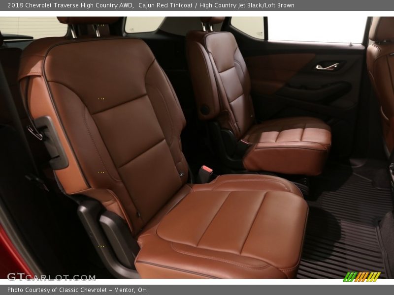 Cajun Red Tintcoat / High Country Jet Black/Loft Brown 2018 Chevrolet Traverse High Country AWD