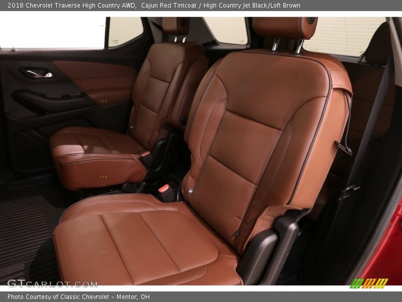 Cajun Red Tintcoat / High Country Jet Black/Loft Brown 2018 Chevrolet Traverse High Country AWD