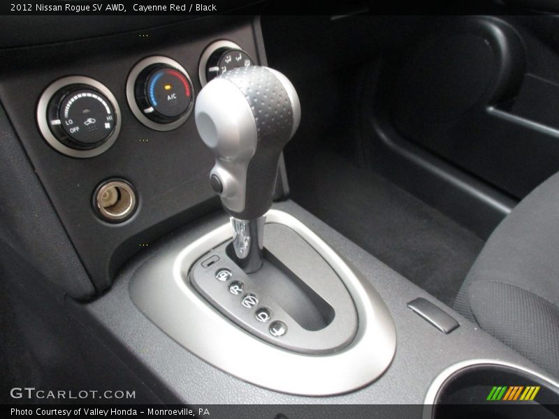 Cayenne Red / Black 2012 Nissan Rogue SV AWD
