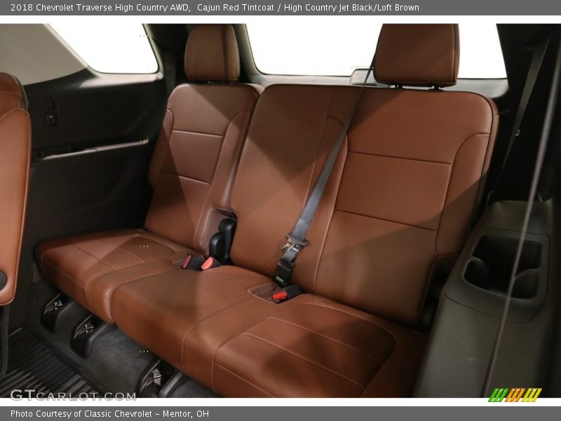 Cajun Red Tintcoat / High Country Jet Black/Loft Brown 2018 Chevrolet Traverse High Country AWD