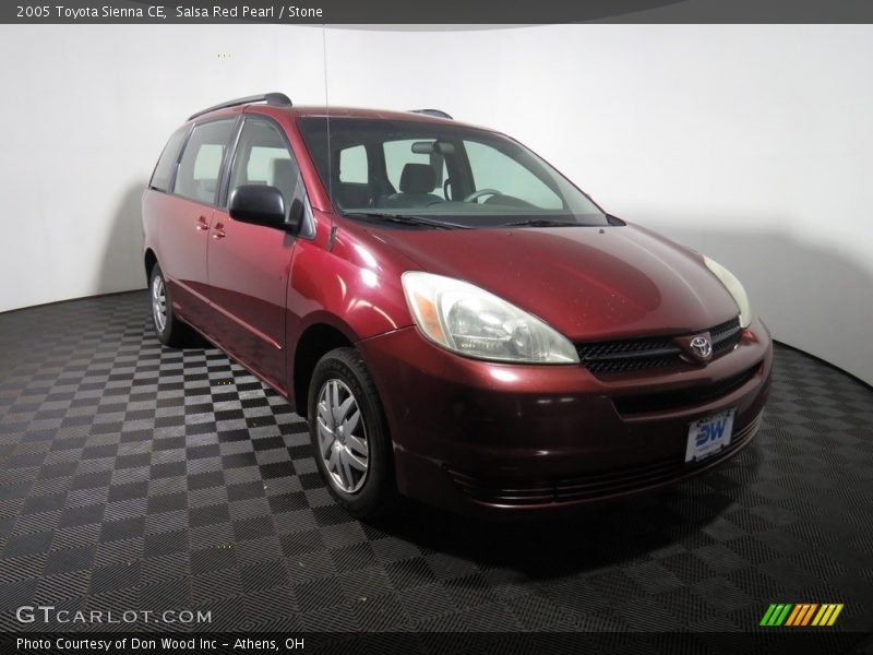 Salsa Red Pearl / Stone 2005 Toyota Sienna CE