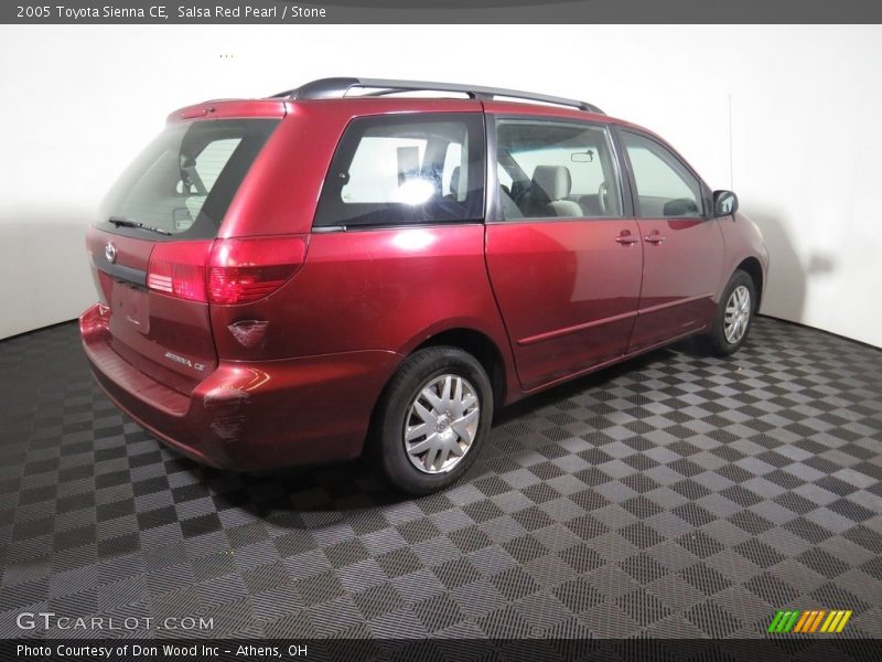 Salsa Red Pearl / Stone 2005 Toyota Sienna CE