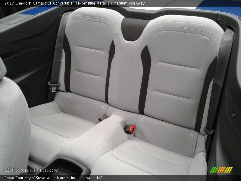 Hyper Blue Metallic / Medium Ash Gray 2017 Chevrolet Camaro LT Convertible