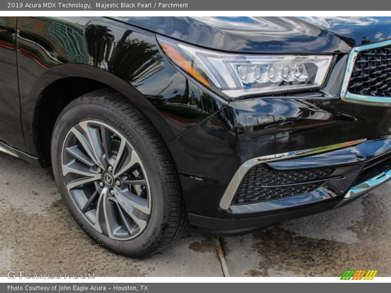 Majestic Black Pearl / Parchment 2019 Acura MDX Technology